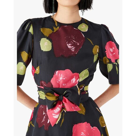Kate Spade Just Rosy Tie-waist Dress - Picture 4 of 12